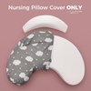 image:imageMomcozy Nursing Pillow Cover for Memory Foam Pillow Pioneering Safety Fence  Plus Size Breastfeeding Pillow for Ergonomic Comfort amp SupportEasier and Healthier Nursing Cotton Cover Only