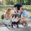 image:imageMomcozy Reversible Stroller Seat Liner WaterResistant amp Easy Clean Side Breathable amp Comfortable Mesh Side Universal 3Hole Adjustable Design AllSeason Cushion Pad for Strollers CarriagesKhaki
