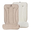 image:imageMomcozy Reversible Stroller Cushion  Universal Breathable Stroller Liner  Winter Warm Car Seat Liners  Crib Carriage Cushion Pad  Plush for Winter Use Soft Fabric for AllSeason ComfortKhaki